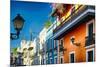 Colors Of Old San Juan II-George Oze-Mounted Photographic Print