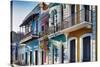 Colors Of Old San Juan III-George Oze-Stretched Canvas