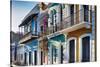 Colors Of Old San Juan III-George Oze-Stretched Canvas