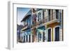 Colors Of Old San Juan III-George Oze-Framed Photographic Print