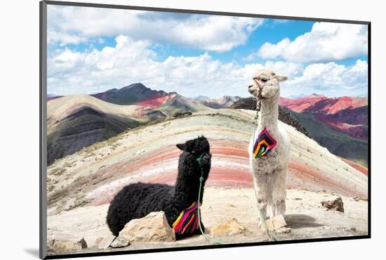 Colors of Peru - Black and White-Philippe HUGONNARD-Mounted Photographic Print