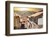 Colors of Peru - Cusco Sunset Street-Philippe HUGONNARD-Framed Photographic Print