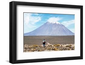 Colors of Peru - El Misti Volcano-Philippe HUGONNARD-Framed Photographic Print