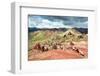 Colors of Peru - Palcoyo Valley-Philippe HUGONNARD-Framed Photographic Print