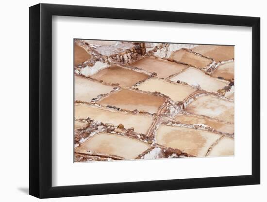 Colors of Peru - Salineras de Maras-Philippe HUGONNARD-Framed Photographic Print