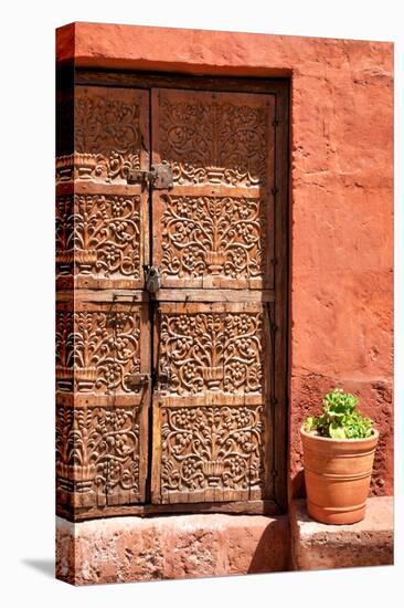 Colors of Peru - Terracotta Mood-Philippe HUGONNARD-Stretched Canvas