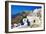 Colors of Santorini - Pictorial Fira Town-Maugli-l-Framed Photographic Print