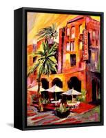 Colors of South Beach-Diane Millsap-Framed Stretched Canvas