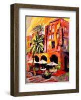 Colors of South Beach-Diane Millsap-Framed Art Print