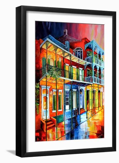 Colors of the Vieux Carre-Diane Millsap-Framed Art Print