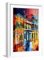 Colors of the Vieux Carre-Diane Millsap-Framed Art Print