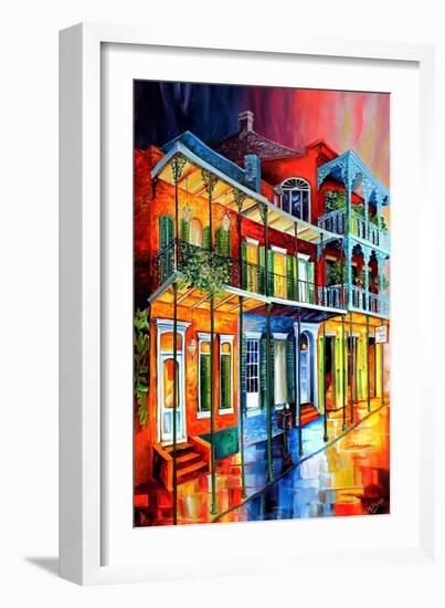 Colors of the Vieux Carre-Diane Millsap-Framed Art Print