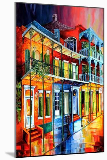 Colors of the Vieux Carre-Diane Millsap-Mounted Art Print