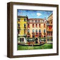 Colors Of Venice - Artistic Picture-Maugli-l-Framed Art Print