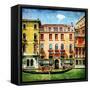 Colors Of Venice - Artistic Picture-Maugli-l-Framed Stretched Canvas