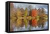 Colors On The Lake-5fishcreative-Framed Stretched Canvas