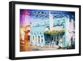 Colors Tropic - In the Style of Oil Painting-Philippe Hugonnard-Framed Giclee Print