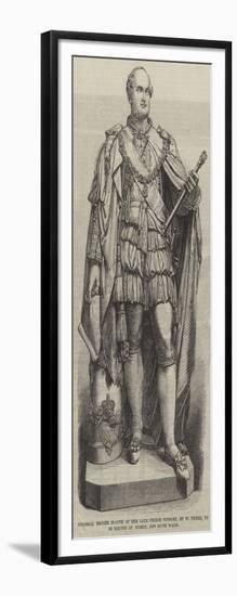 Colossal Bronze Statue of the Late Prince Consort-null-Framed Giclee Print