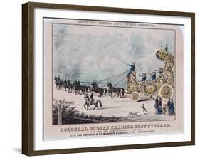 Colossal Golden Chariot, Cost $7,000-T. W. Strong-Framed Giclee Print