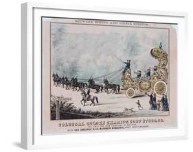 Colossal Golden Chariot, Cost $7,000-T. W. Strong-Framed Giclee Print