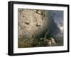 Colossal Head at Izamal, from 'Views of Ancient Monuments in Central America, Chiapas and…-Frederick Catherwood-Framed Giclee Print