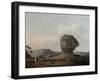 Colossal Head of Sphinx of Giza, Engraving-Luigi Mayer-Framed Giclee Print