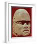 Colossal Head, Olmec-null-Framed Giclee Print