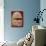 Colossal Head, Olmec-null-Giclee Print displayed on a wall