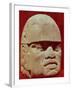 Colossal Head, Olmec-null-Framed Giclee Print