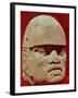 Colossal Head, Olmec-null-Framed Giclee Print