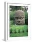 Colossal Head-Olmec-Framed Giclee Print