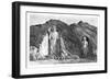 Colossal Idols, Upper Bamlan Valley, Afghanistan, 1895-Charles Barbant-Framed Giclee Print