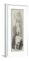 Colossal Marble Statue of O'Connell, Royal Exchange, Dublin-null-Framed Giclee Print