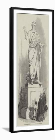 Colossal Marble Statue of O'Connell, Royal Exchange, Dublin-null-Framed Giclee Print