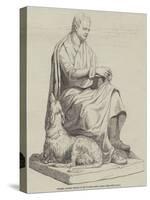 Colossal Marble Statue of Sir Walter Scott, Baronet-null-Stretched Canvas