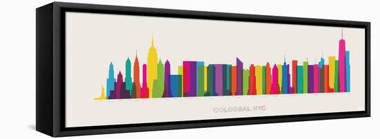 Colossal NYC-Yoni Alter-Framed Stretched Canvas