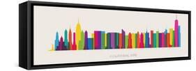 Colossal NYC-Yoni Alter-Framed Stretched Canvas