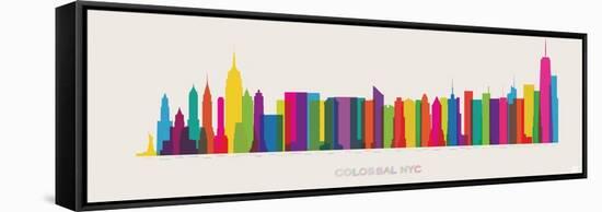 Colossal NYC-Yoni Alter-Framed Stretched Canvas