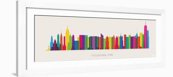 Colossal NYC-Yoni Alter-Framed Giclee Print