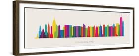 Colossal NYC-Yoni Alter-Framed Giclee Print