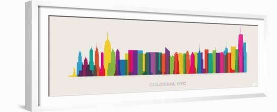 Colossal NYC-Yoni Alter-Framed Giclee Print