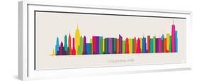 Colossal NYC-Yoni Alter-Framed Giclee Print