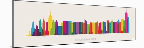 Colossal NYC-Yoni Alter-Mounted Giclee Print