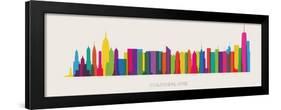 Colossal NYC-Yoni Alter-Framed Giclee Print