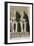 Colossal Sandstone Figures of Enthroned Ramses II-null-Framed Giclee Print