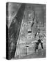 Colossal Statue, Egypt, 1852-Maxime Du Camp-Stretched Canvas