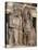Colossal Statue of Amenhotep III and Tiyi-null-Stretched Canvas