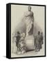 Colossal Statue of Mr Drummond-null-Framed Stretched Canvas