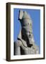 Colossal Statue of Ramses II, Cairo, Detail-null-Framed Giclee Print