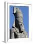 Colossal Statue of Ramses II, Cairo, Detail-null-Framed Giclee Print